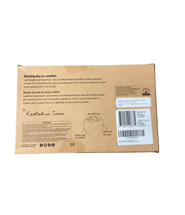Shop KeaBabies Organic Bandana Bibs, Mirage, 8 Pack at GoodBuy Gear