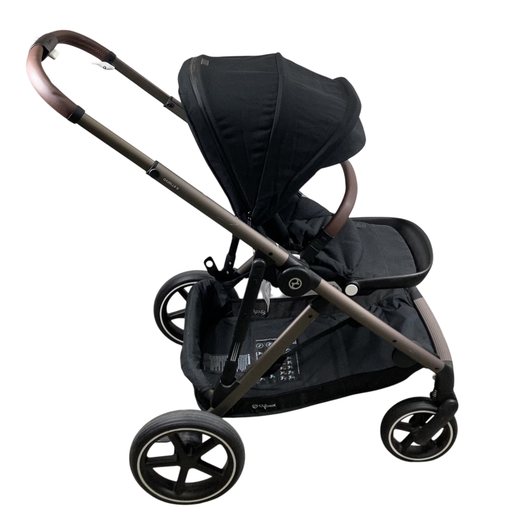 Shop Cybex Gazelle S Modular Stroller, 2022, Moon Black, Taupe Frame at GoodBuy Gear