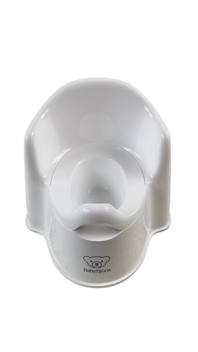 Shop BabyBjorn Potty Chair, White/Grey at GoodBuy Gear