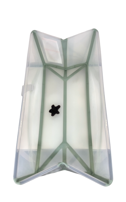 Shop Stokke Flexi Bath Foldable Baby Bathtub, Transparent Green, XLarge at GoodBuy Gear