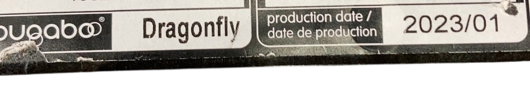 Shop Bugaboo Dragonfly Stroller, 2023, Graphite, Midnight Black, Skyline Blue at GoodBuy Gear