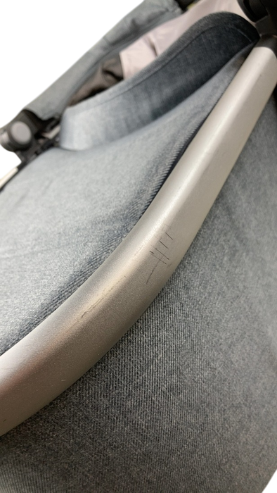 Shop UPPAbaby V2 Bassinet, Gregory (Blue Melange) at GoodBuy Gear