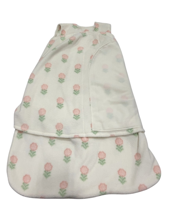 Shop Halo Micro-Fleece Swaddle, Newborn, Block Flower at GoodBuy Gear