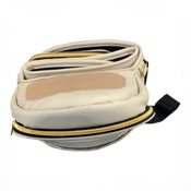 Shop TushBaby Hip Baby Carrier, Vegan Leather Cream at GoodBuy Gear