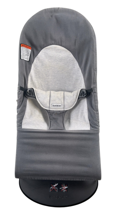 Shop BabyBjorn Bouncer Balance Soft, Black Frame, Dark Gray/Gray at GoodBuy Gear