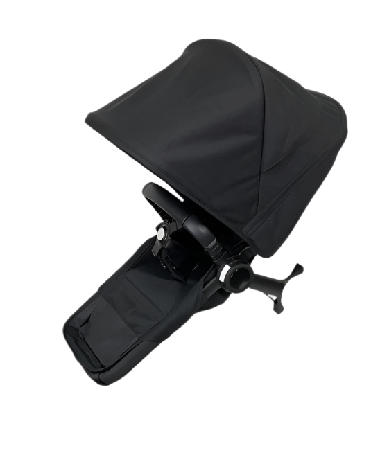 Bugaboo Donkey 5 Duo Extension Set, 2025, Black, Midnight Black, Midnight Black, with Canopy