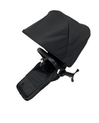 Shop Bugaboo Donkey 5 Duo Extension Set, 2024, Black, Midnight Black, Midnight Black, with Canopy at GoodBuy Gear