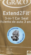 Shop Graco Extend2Fit 3-in-1 Convertible Car Seat, 2025, Ashten at GoodBuy Gear