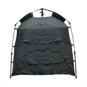 Shop Poray Pop Up Tent, 57" (L) x 59" (H) x 30" (W), Black at GoodBuy Gear