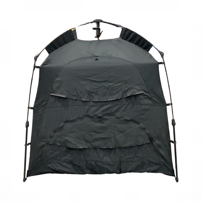 Shop Poray Pop Up Tent, 57" (L) x 59" (H) x 30" (W), Black at GoodBuy Gear