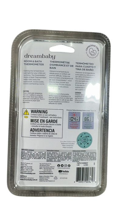 Shop Dreambaby Room And Bath Thermometer Turtle at GoodBuy Gear