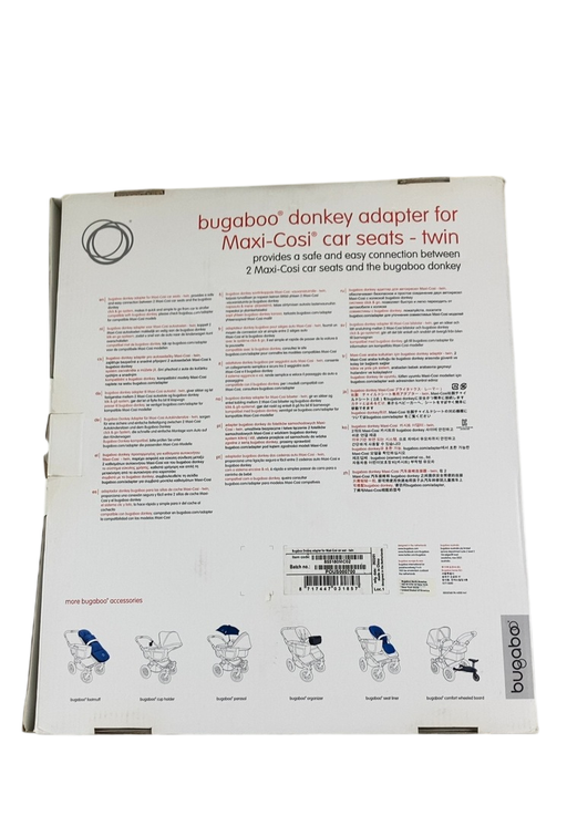 Shop Bugaboo Donkey Twin Adapter for Turtle/Maxi Cosi Car Seats at GoodBuy Gear