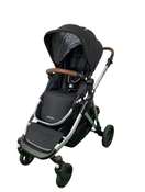 secondhand Mockingbird Single to Double 2.0 Stroller, 2023, Silver with Penny Leather, Windowpane, Black