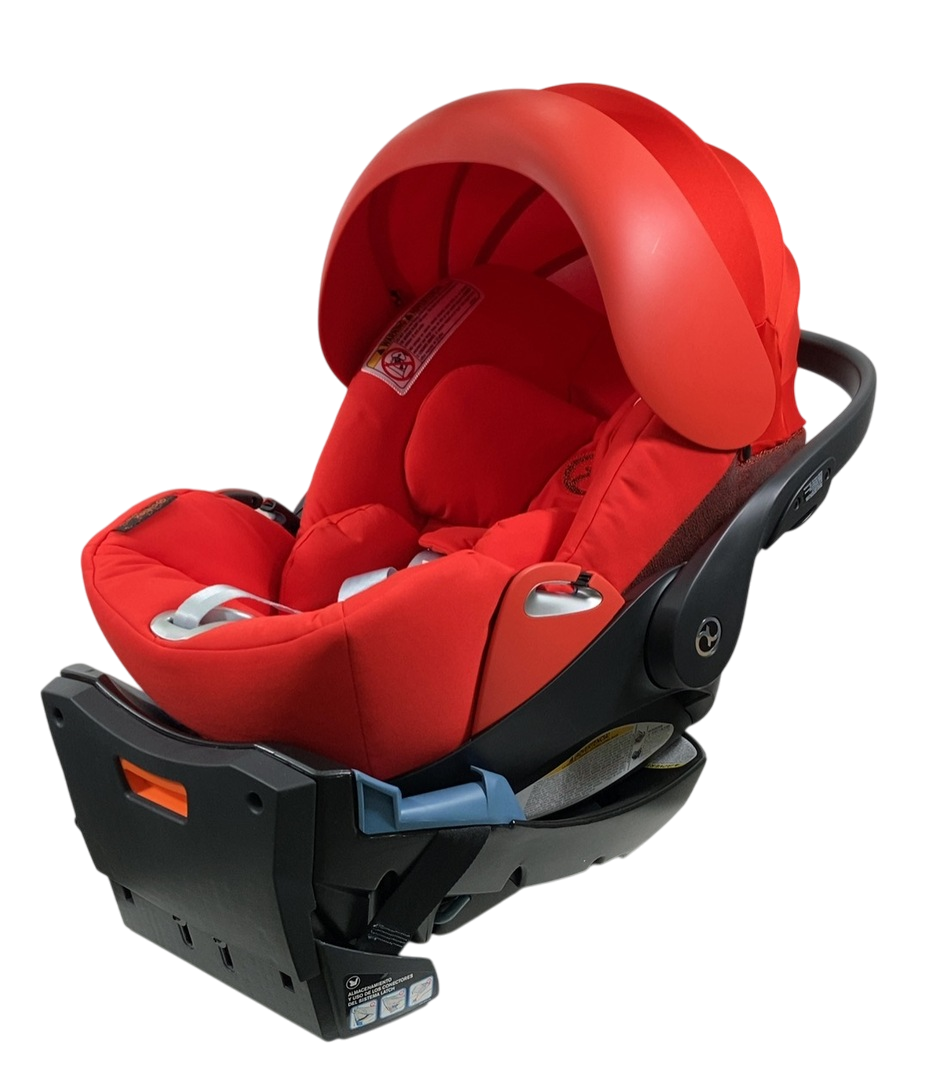 Cybex Cloud Q Infant Car Seat with SensorSafe, Autumn Gold, 2024