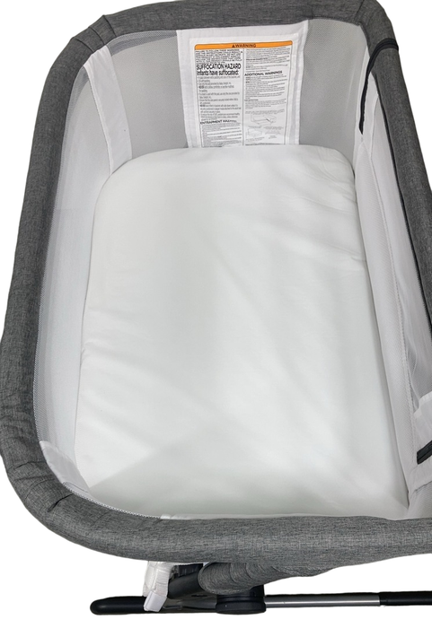 Shop Baby Delight Beside Me Dreamer Bassinet & Bedside Sleeper, Charcoal Tweed at GoodBuy Gear