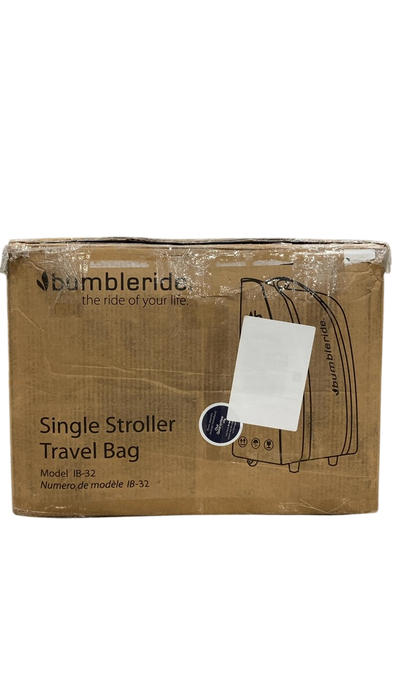 Shop Bumbleride Stroller Travel Bag (Era/Indie/Speed), Black at GoodBuy Gear
