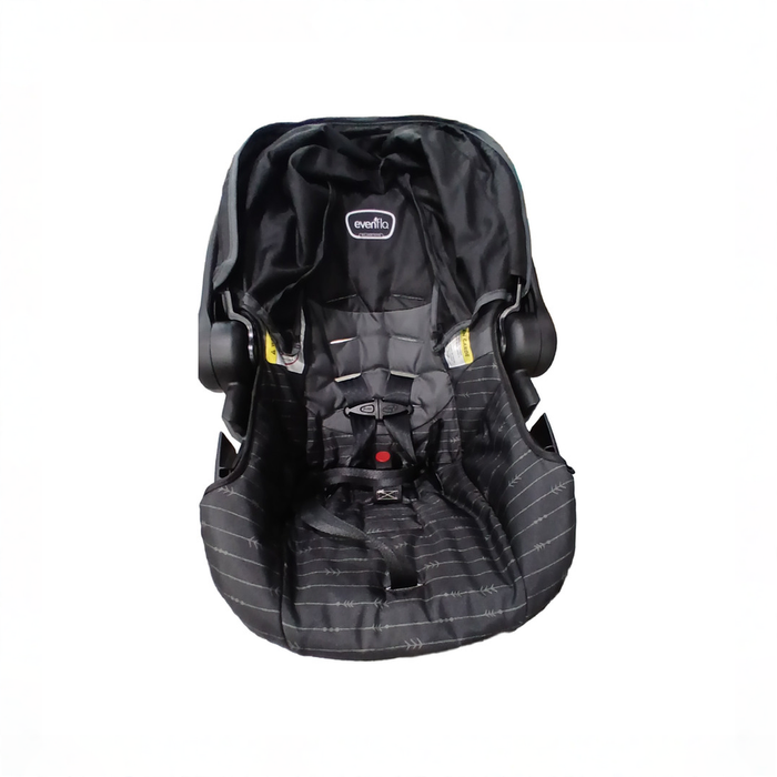 Shop DRAFT - Evenflo Nurturemax Infant Car Seat, 2025, Black/Gray at GoodBuy Gear