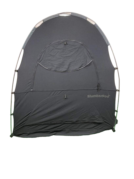 used SlumberPod 3.0 Sleep Canopy, Black with Gray Accents