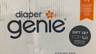 Shop Diaper Genie Platinum Pail Gift Set, Lily White at GoodBuy Gear