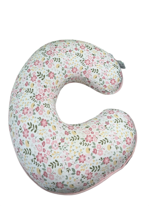 Shop Boppy Organic Nursing and Infant Support Pillow, Blush Cottage Garden at GoodBuy Gear