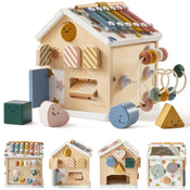 Shop Tiny Land Cottage Activity Cube, Morandi at GoodBuy Gear