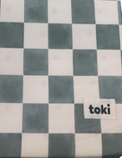 Shop Toki Kids Standard Padded Play Mat 40" x 40", Checker Matcha at GoodBuy Gear
