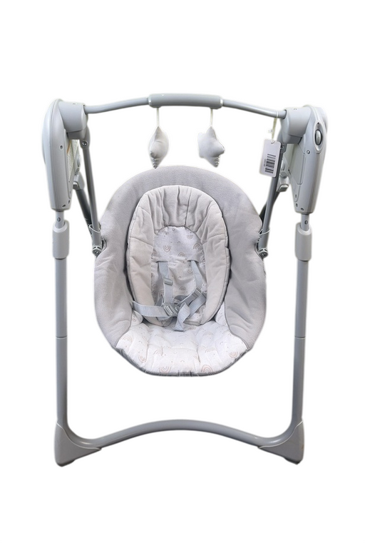 Shop Graco Slim Spaces Compact Baby Swing, Reign at GoodBuy Gear