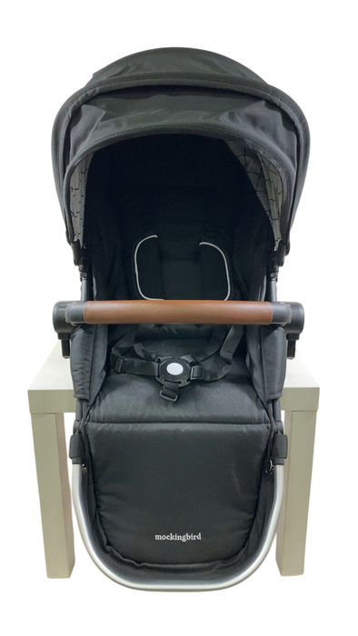 Shop Mockingbird 2nd Seat Kit 2.0, Black, Silver With Penny Leather, Windowpane at GoodBuy Gear