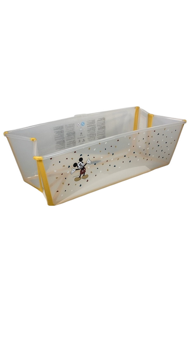 Shop Stokke Flexi Bath Foldable Baby Bathtub, Mickey Mouse, XLarge at GoodBuy Gear