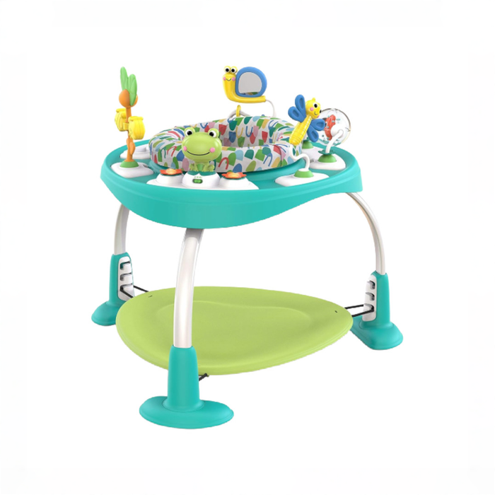 Shop Bright Starts Bounce Baby 2-in-1 Activity Jumper & Table, Playful Pond at GoodBuy Gear