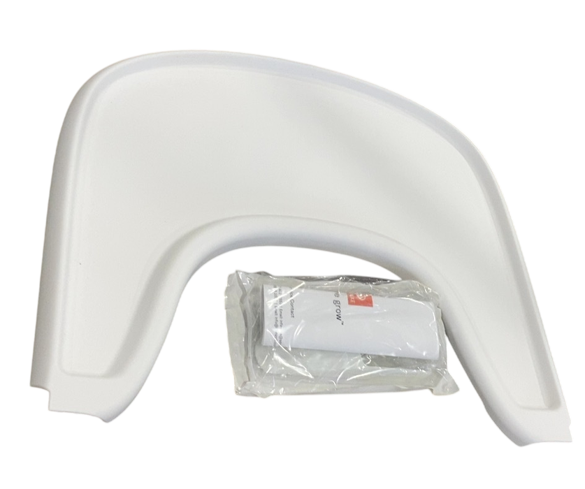 Shop Stokke Tripp Trapp High Chair² with Newborn Set, White, Grey, White with Beige Harness at GoodBuy Gear