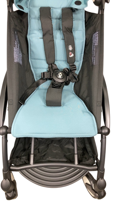 Shop Stokke YOYO3 Complete Stroller, 2024, Aqua, Black at GoodBuy Gear