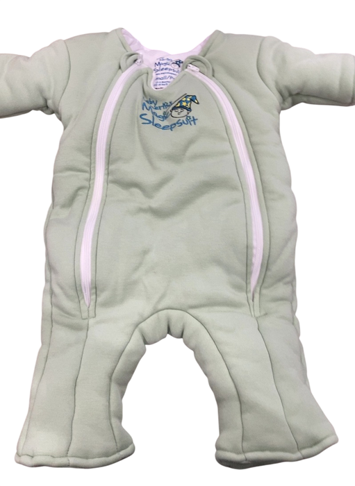Shop Baby Merlin's Magic Sleepsuit, Cotton, Sage Green, Small 3-6 Months at GoodBuy Gear