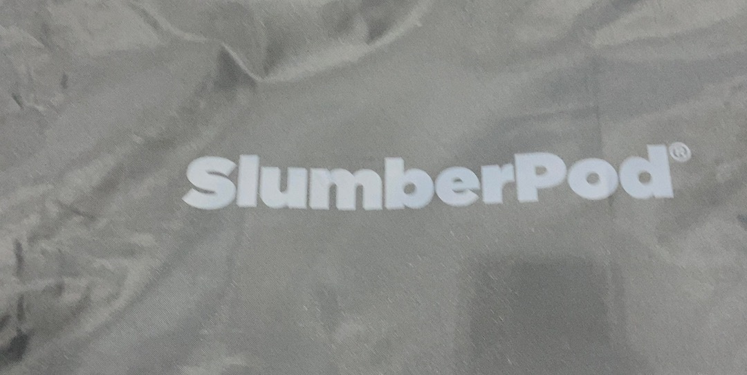 Shop SlumberPod 3.0 Sleep Canopy with Fan, Black with Gray Accents at GoodBuy Gear
