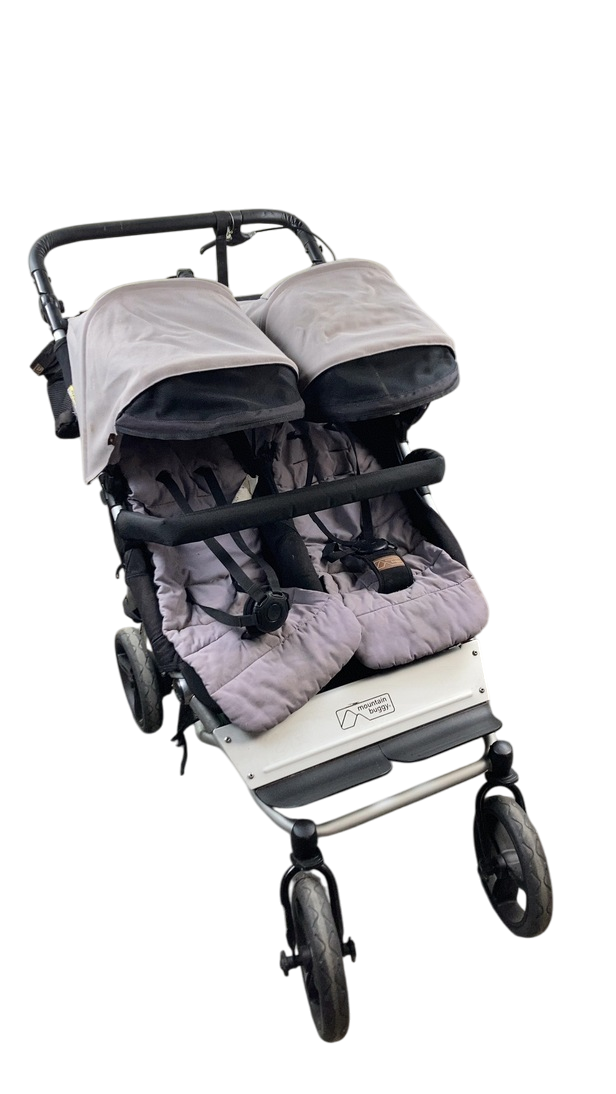 mountain buggy double stroller sale Mountain Buggy Duet Double Stroller, Silver