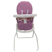 Shop Dream On Me Snack and Stow Highchair, Mauve at GoodBuy Gear