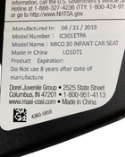 secondhand Maxi-Cosi Mico 30 Infant Car Seat, 2019, Slated Sky