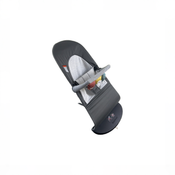 Shop DRAFT - BabyBjorn Bouncer Balance Bundle With Toy Bar, Black Frame, Dark Gray/Gray, Flying Friends at GoodBuy Gear