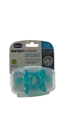 Shop Chicco PhysioForma Pacifiers 2-Pack, Teal, 0-6 Months at GoodBuy Gear