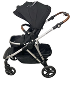Shop Mockingbird Single to Double 2.0 Stroller, 2024, Black, Silver With Penny Leather, Windowpane at GoodBuy Gear