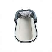 Shop UPPAbaby V2 Bassinet, Gregory (Blue Melange) at GoodBuy Gear