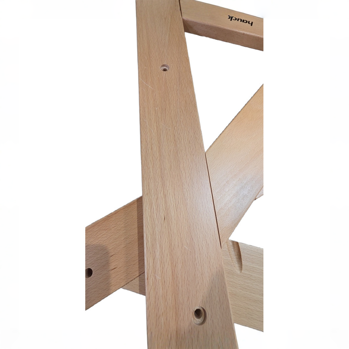 Shop Hauck Alpha+ Adjustable Wooden High Chair Set, Natural, White Set, Without Cushion at GoodBuy Gear