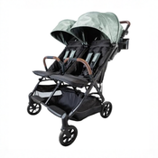 Shop Strolee V2 Double Stroller, 2026, Sage at GoodBuy Gear