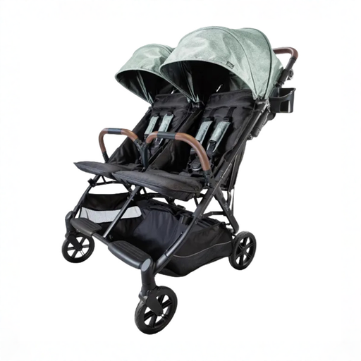 Shop Strolee V2 Double Stroller, 2026, Sage at GoodBuy Gear