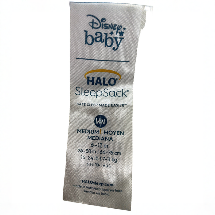 Shop Halo Cotton Sleepsack, Medium, Winnie Frolic at GoodBuy Gear