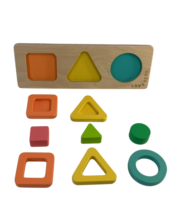 Shop Lovevery Geo Shapes Puzzle at GoodBuy Gear