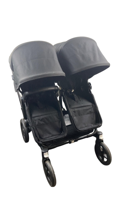 Shop Bugaboo Donkey 5 Duo Stroller, 2021, Black, Midnight Black, Midnight Black at GoodBuy Gear