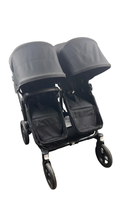 Shop Bugaboo Donkey 5 Duo Stroller, 2021, Black, Midnight Black, Midnight Black at GoodBuy Gear