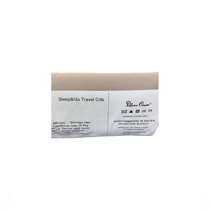 Shop Silver Cross Sleep & Go 3 in 1 Travel Crib, Stone at GoodBuy Gear