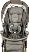 Shop Mockingbird Single to Double 2.0 Stroller, 2024, Black, Silver With Black Leather, Watercolor Drops at GoodBuy Gear